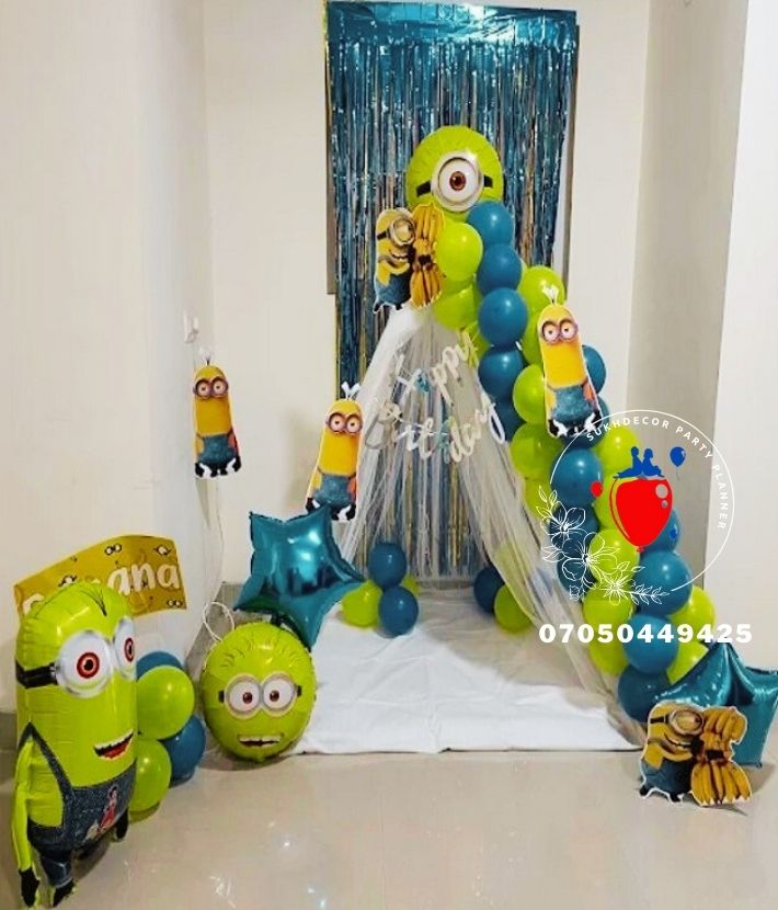 Kids Theme Cabana Tent Balloon  Decoration In Delhi NCR