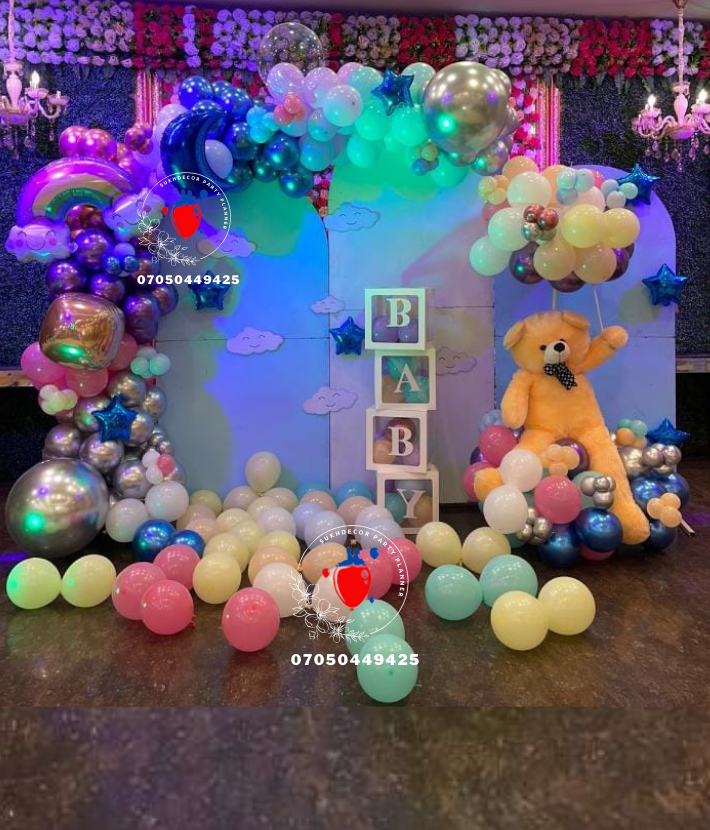 Teddy Bear Birthday Theme Decoration In Delhi NCR